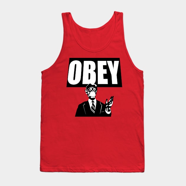 OBEY Tank Top by Salty Nerd Podcast